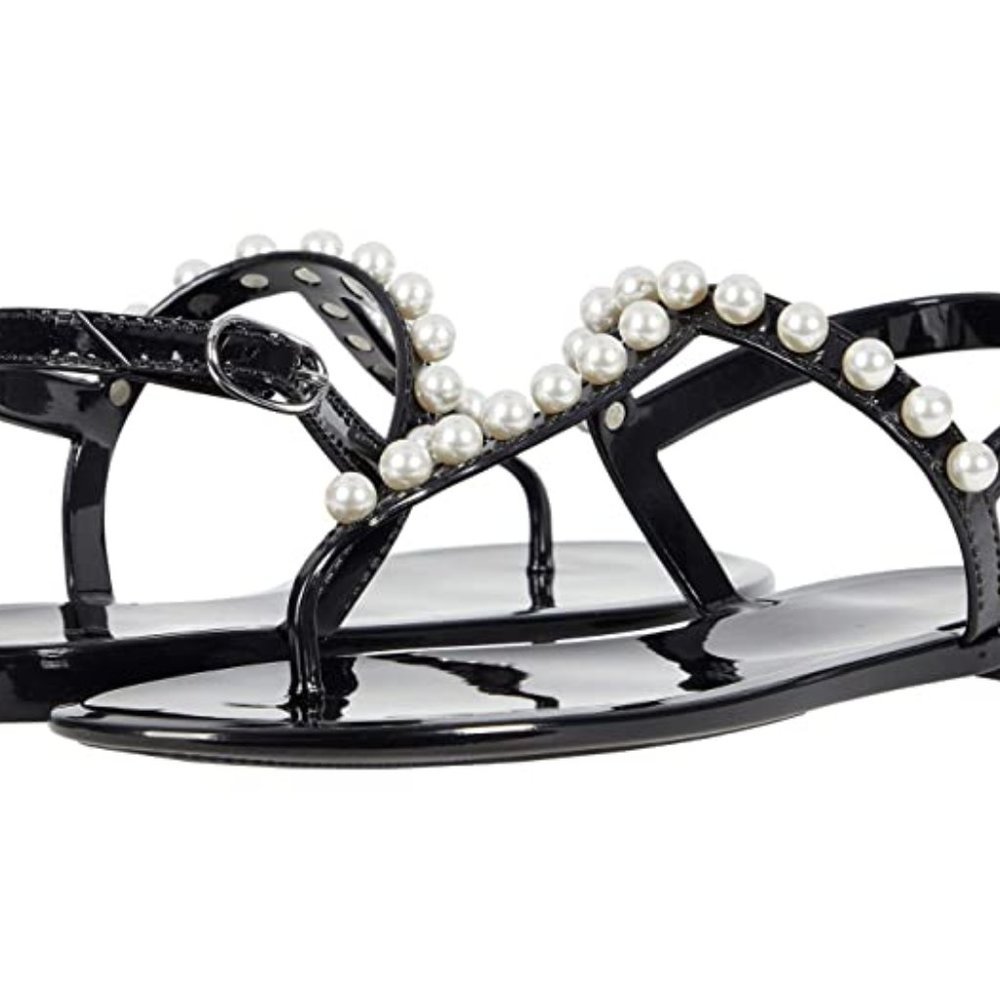 Stuart Weitzman Goldie Jelly Sandal, 10B